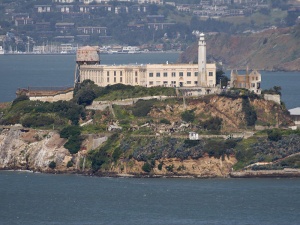 Vue de la prison d'Alcatraz